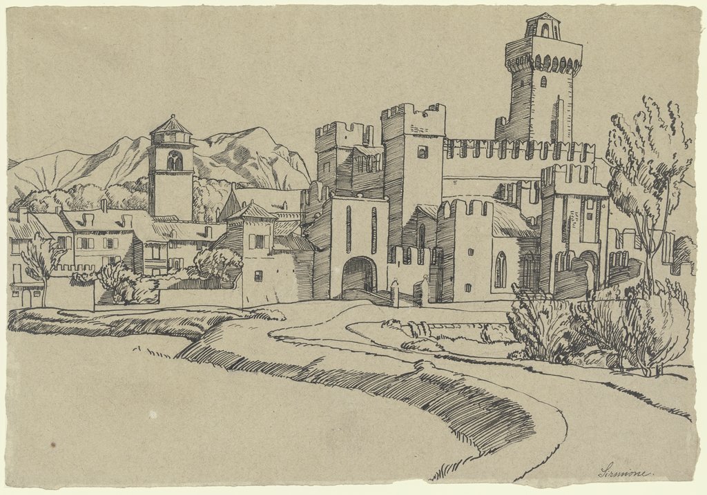 Sirmione am Gardasee, Fritz Boehle