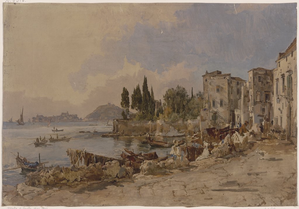 Molo di Gaeta, Johann Nepomuk Rauch