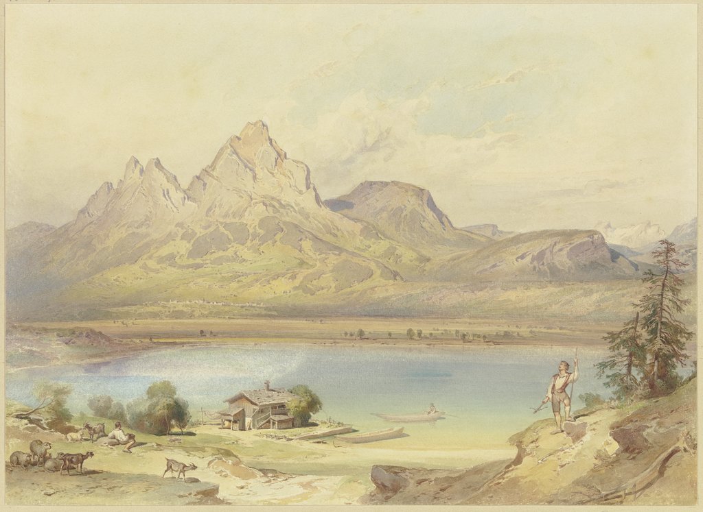 At the Lake Lucerne, Leopold Rottmann