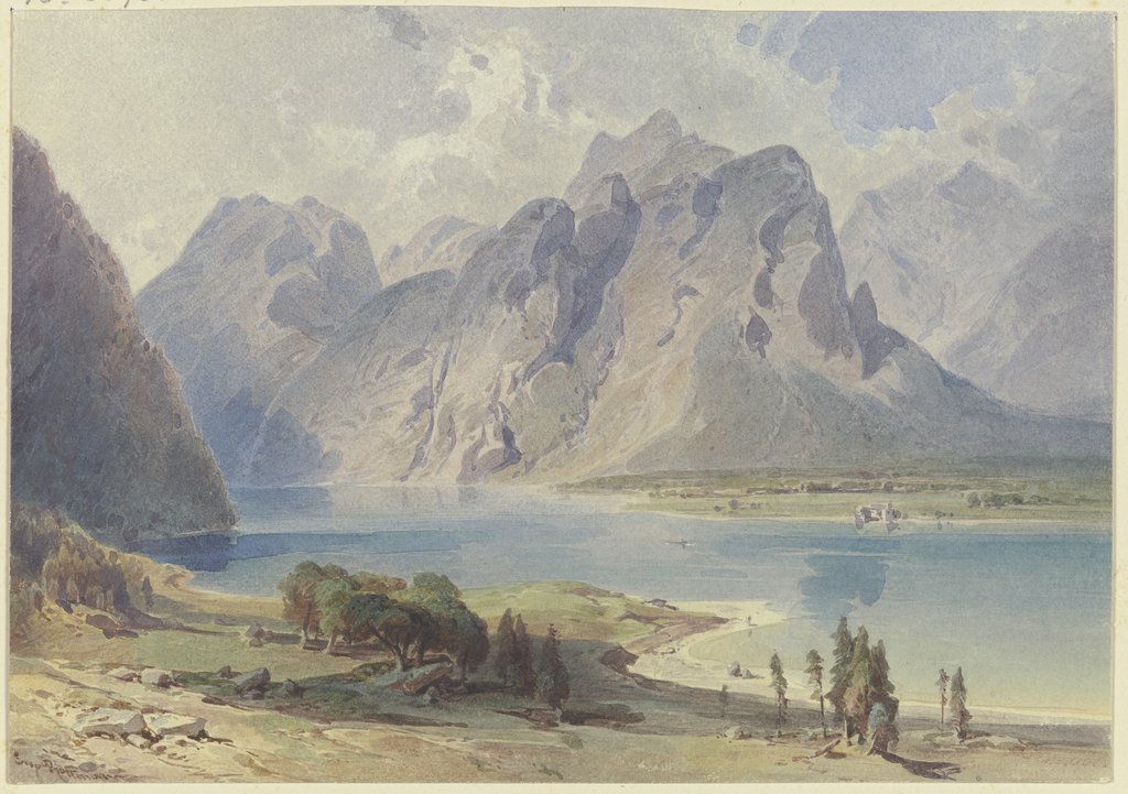 At the Königssee, Leopold Rottmann