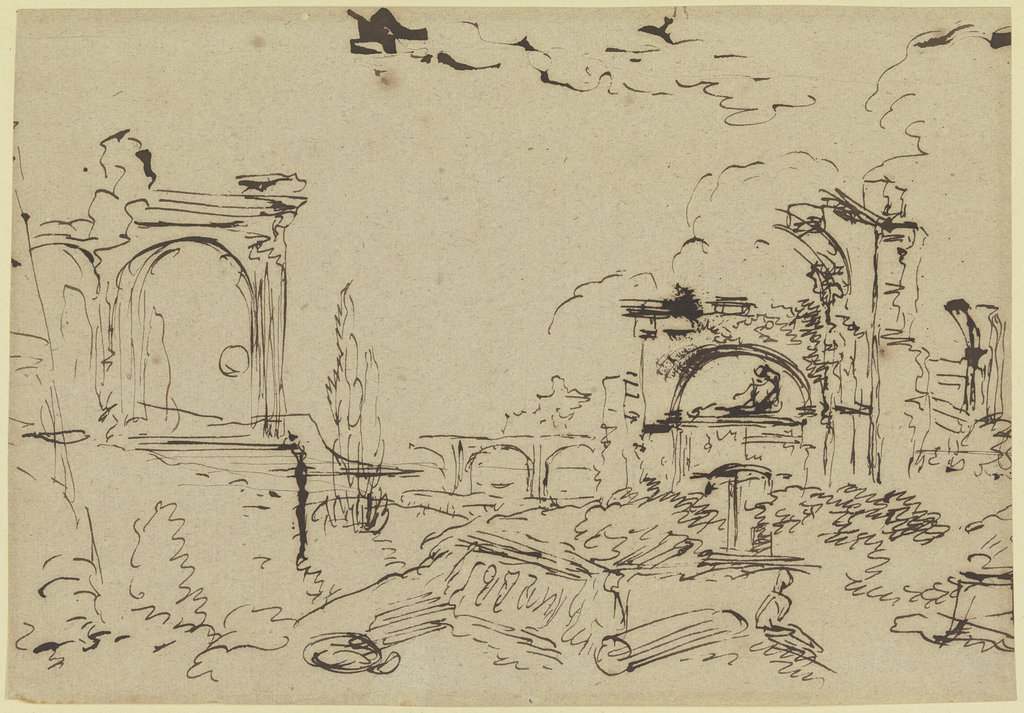 Ruins, Friedrich von Gärtner