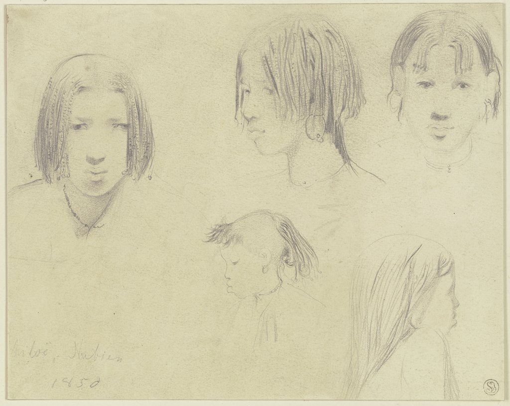 Head study (Nubia), Wilhelm Gentz