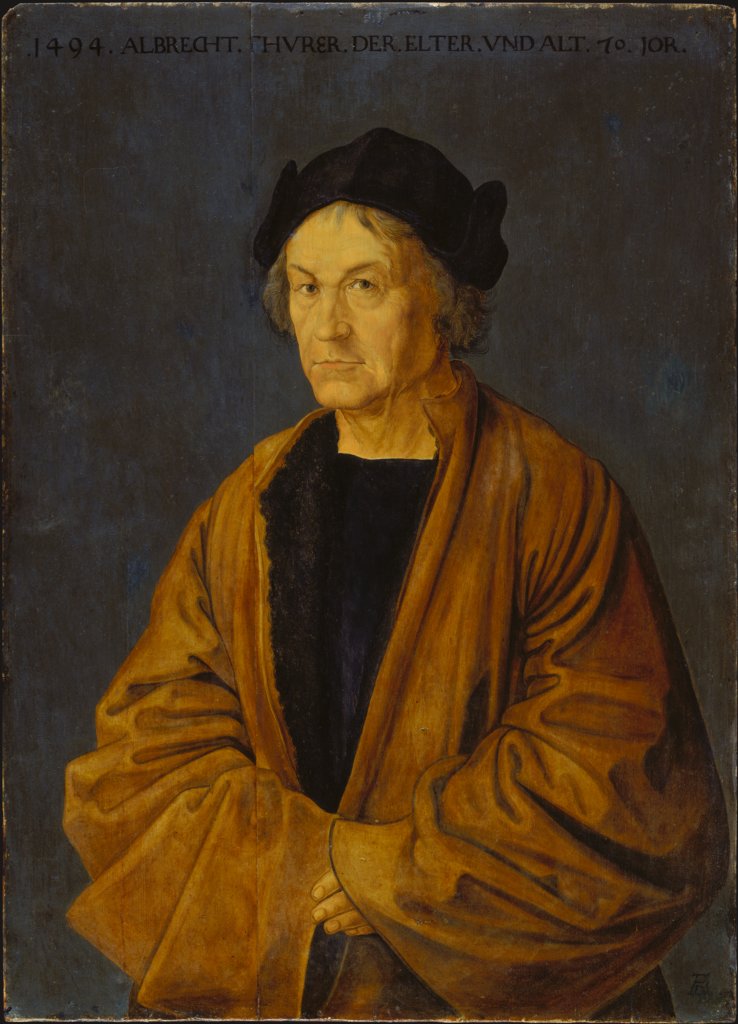 Portrait of the Artist's Father Albrecht Dürer the Elder, copy after Albrecht Dürer