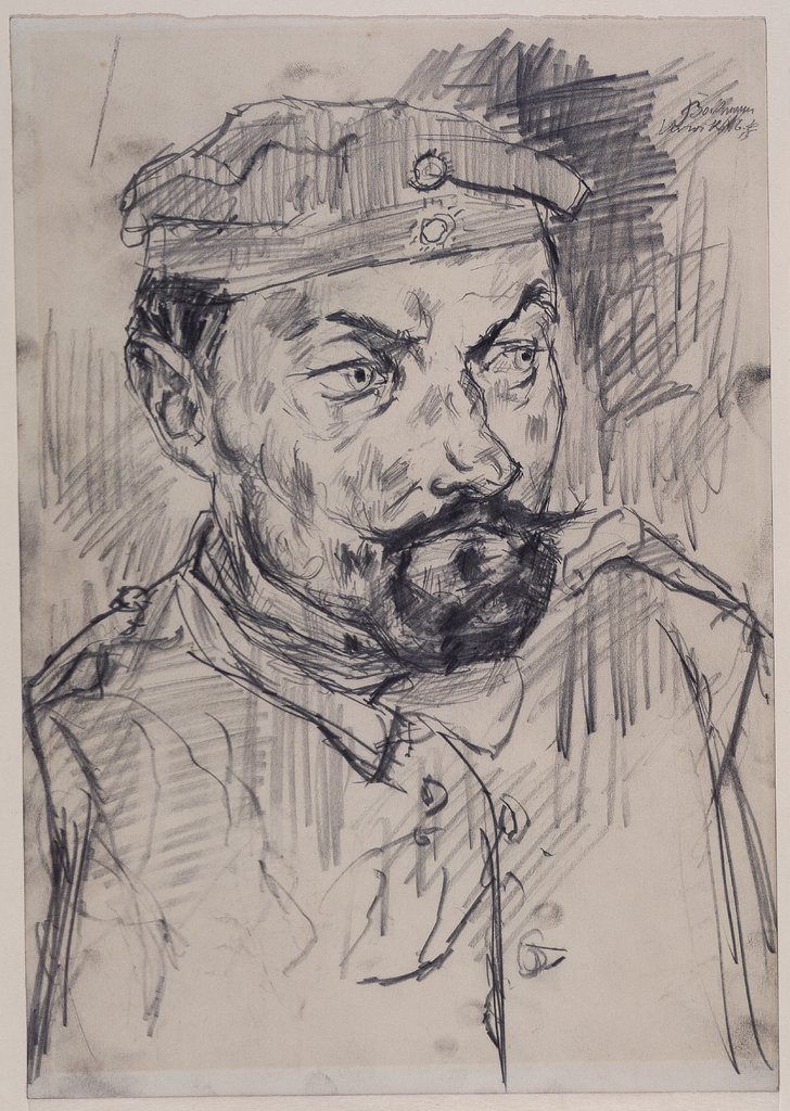 Homeguard Soldier Ernst Pflanz, Max Beckmann