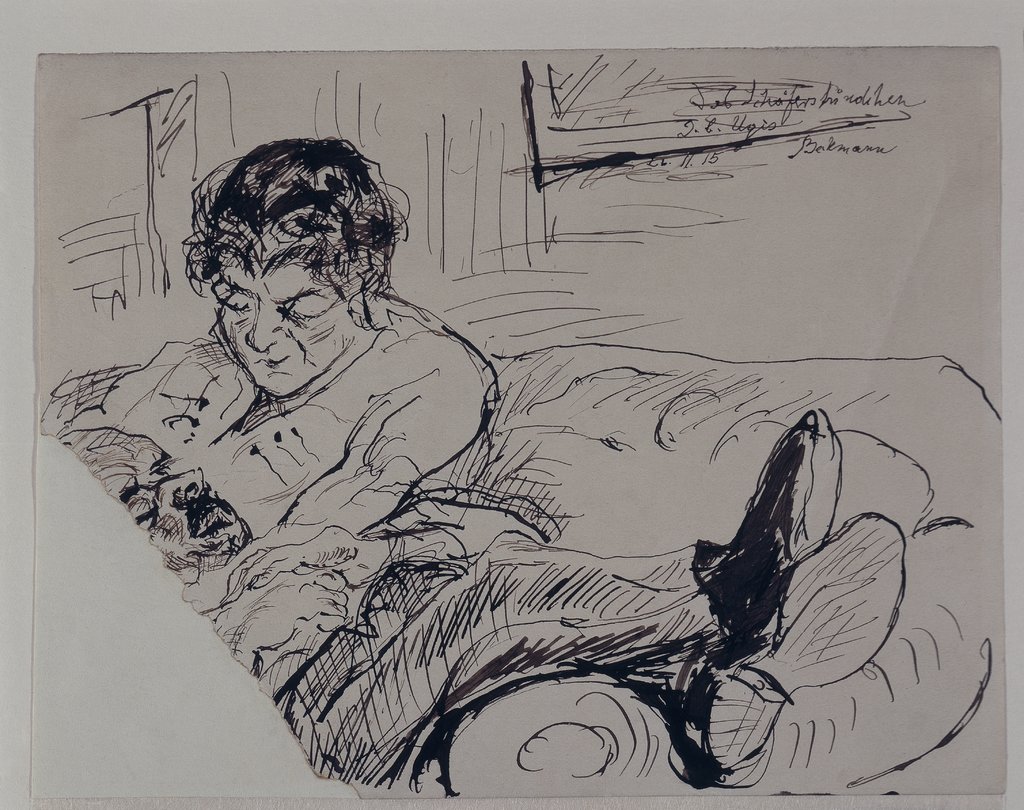 Das Schäferstündchen, Max Beckmann