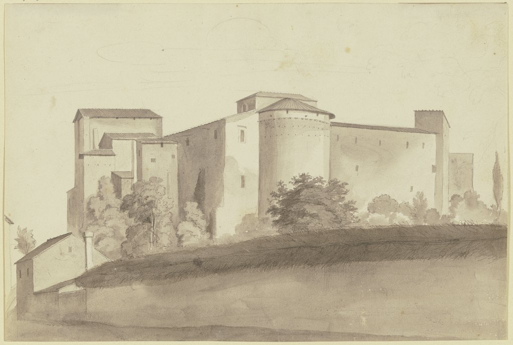 Building complex in Rome, Friedrich Olivier