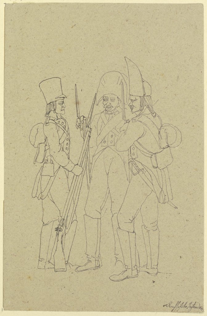 Russische Infanterie, Franz Pforr