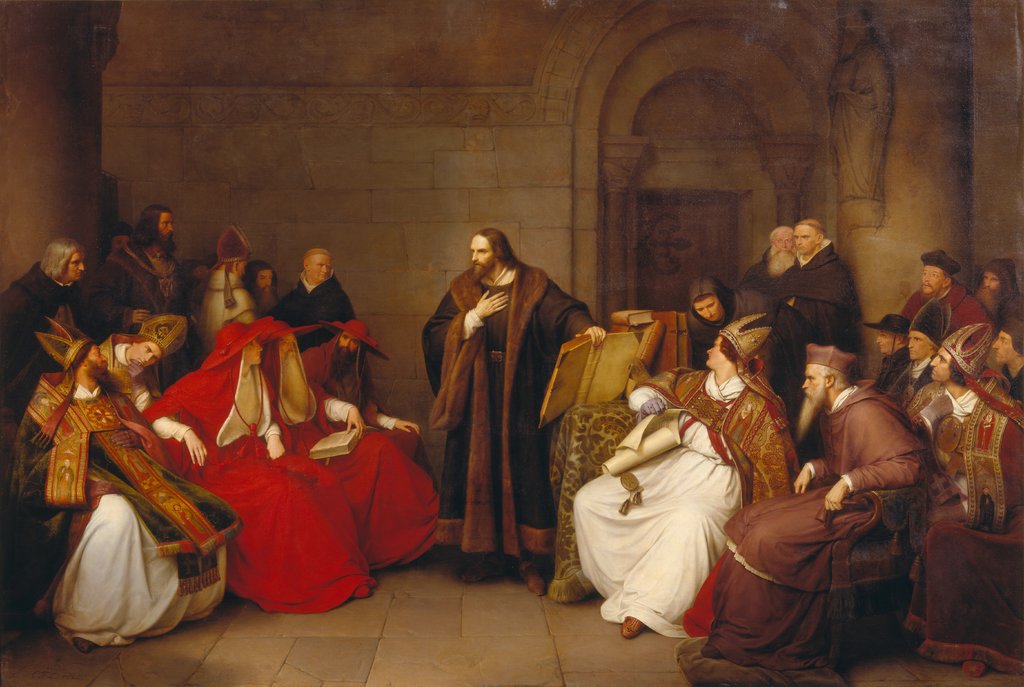 Jan Hus at Constance, Carl Friedrich Lessing