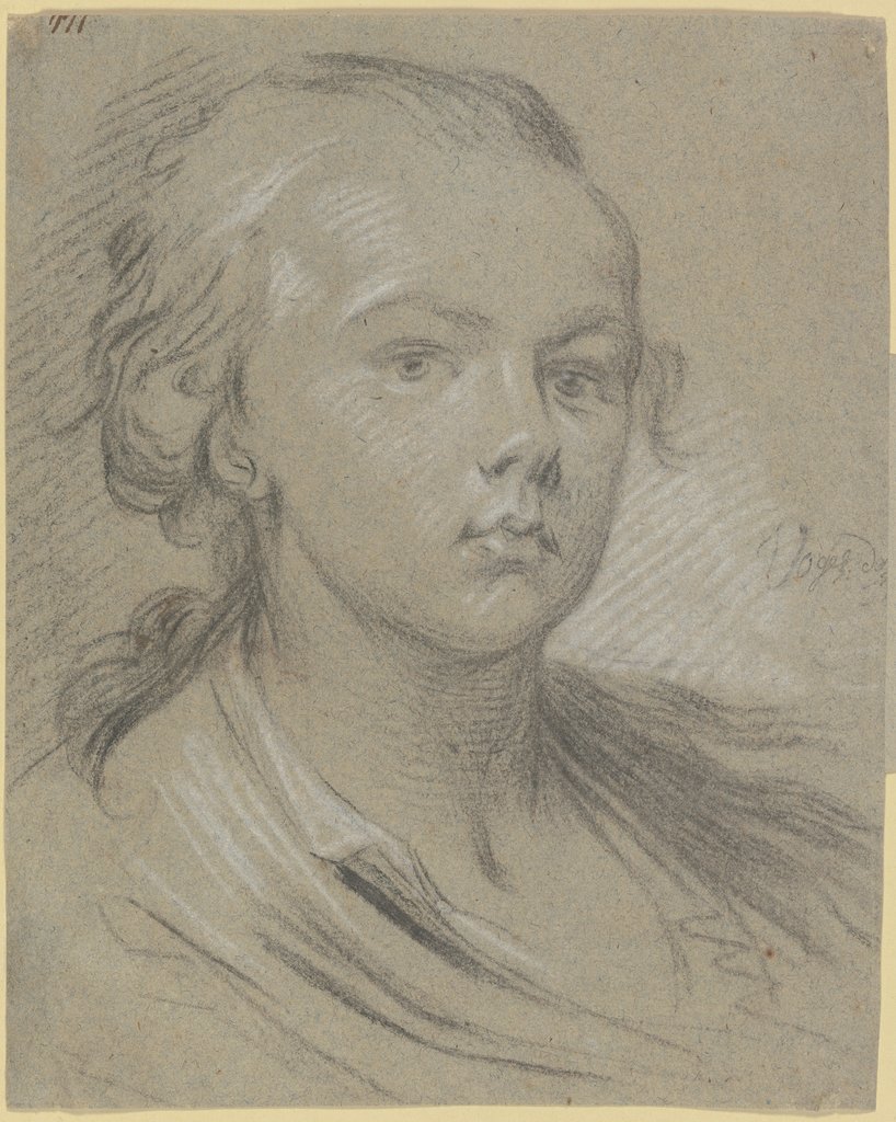 Bildnis des Anton Raphael Mengs (?), Christian Leberecht Vogel