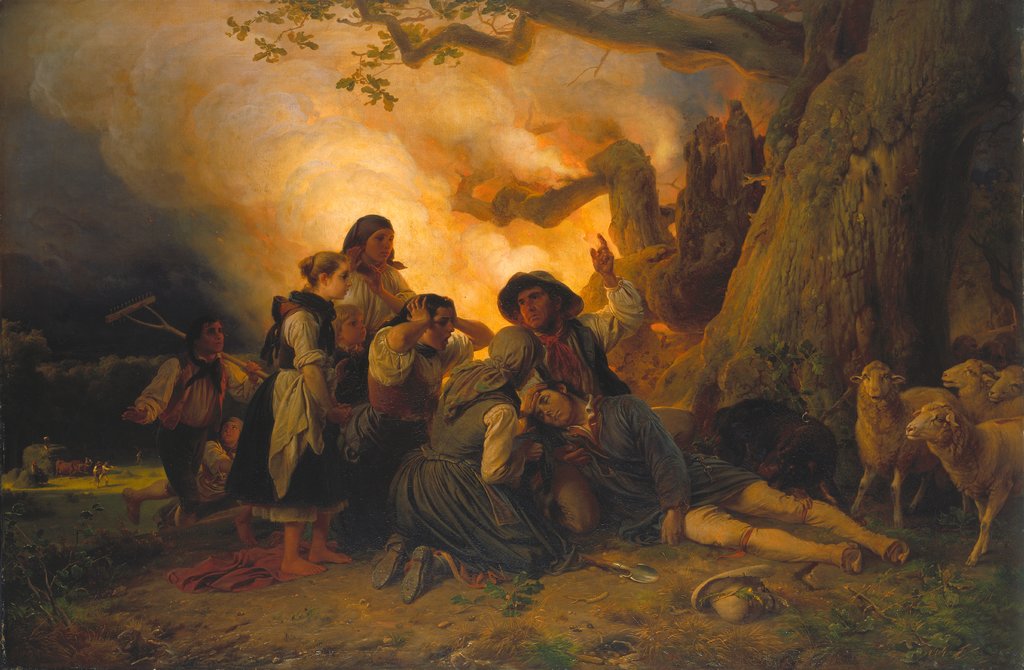 Shepherd Struck by Lightning, Jakob Becker