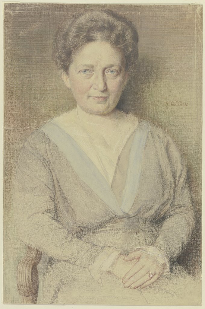 Bildnis einer Frau, Ottmar Begas