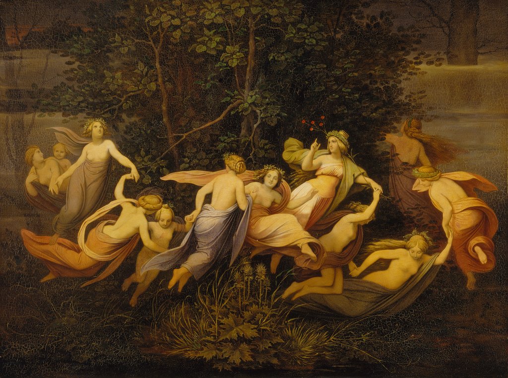 Fairy Dance in the Alder Grove, Moritz von Schwind