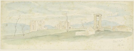 Partie der Campagna Romana, Jakob Gustav Kaupert