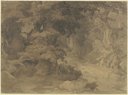 Oak forest, Carl Friedrich Lessing