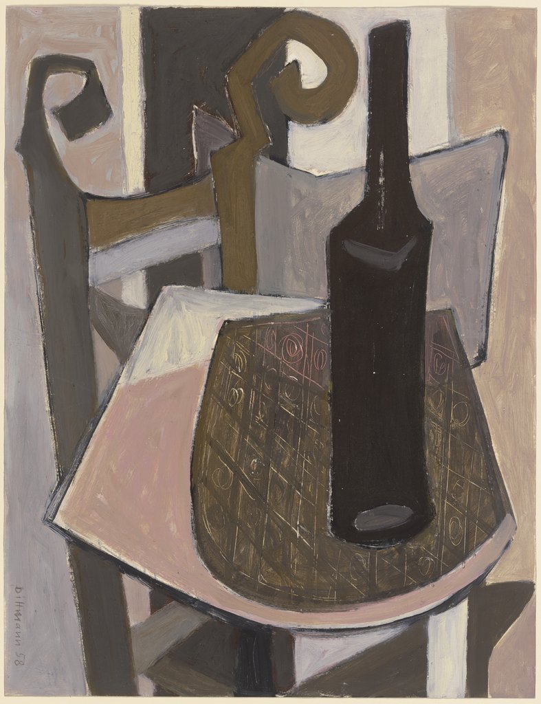 Still life on chair, Ursula Dittmann