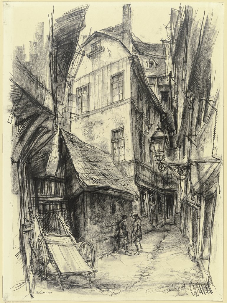 Die Goldhutgasse in Frankfurt am Main, Richard Enders