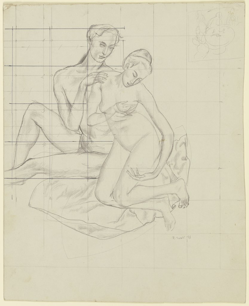 Pair of lovers, Reinhold Ewald