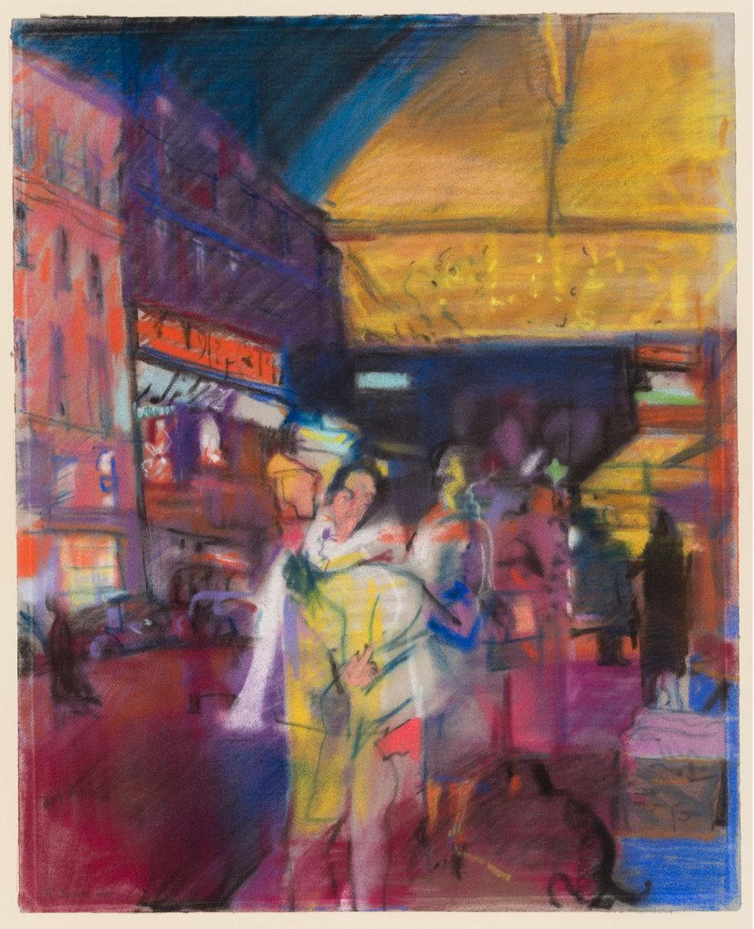 Parisienne street scene, Reinhold Ewald