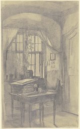 Interior from Rothenburg, Rudolf Hirth du Frênes