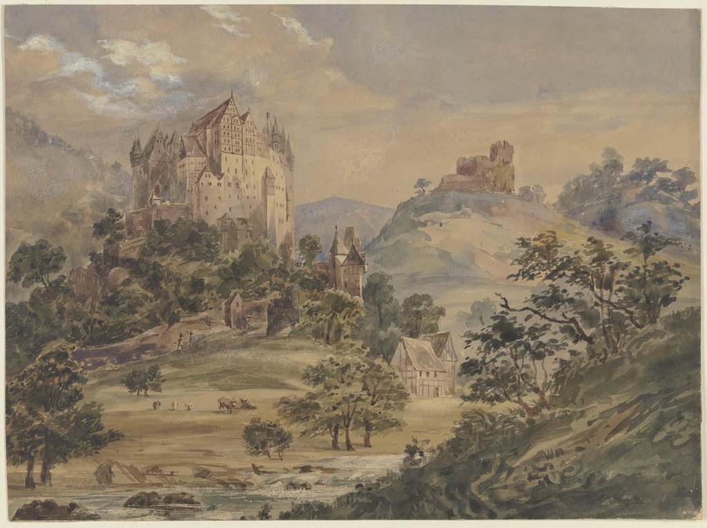 Schloß Eltz an der Mosel, Julius Hübner