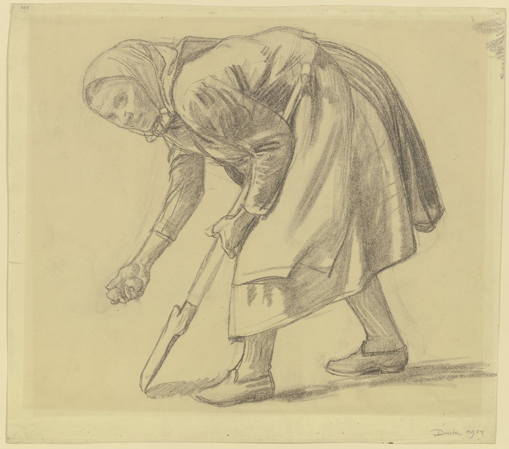 Potato sower, Leopold von Kalckreuth