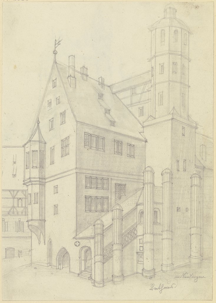 Rathaus in Nördlingen, Karl Ballenberger