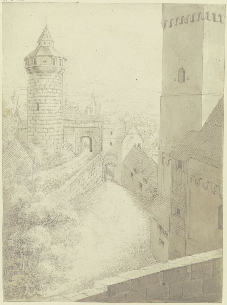 At the castle of Nuremberg, Karl Ballenberger