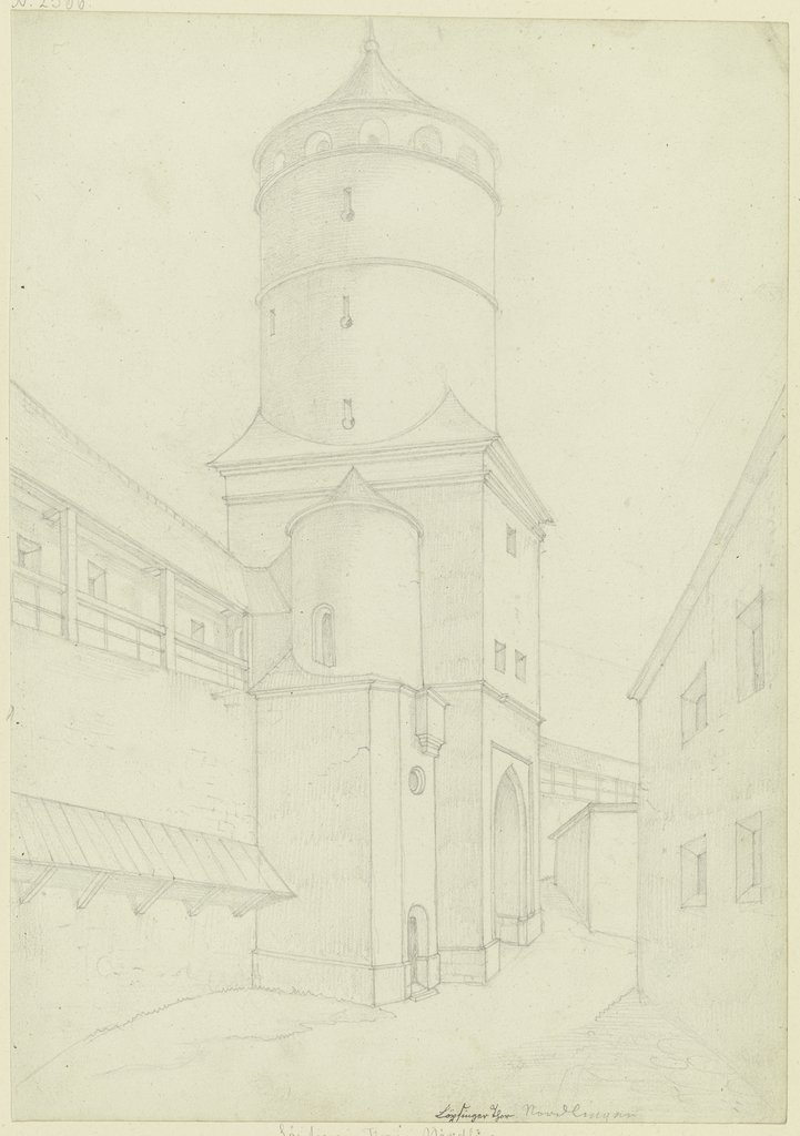 Löpfinger Tor zu Nördlingen, Karl Ballenberger