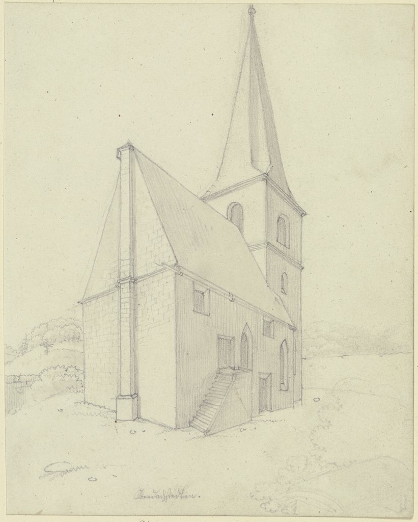 Church in Oberdachstedten, Karl Ballenberger