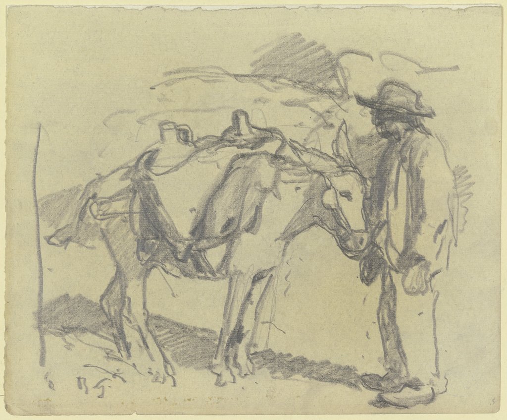 Donkey driver, Rudolf Gudden