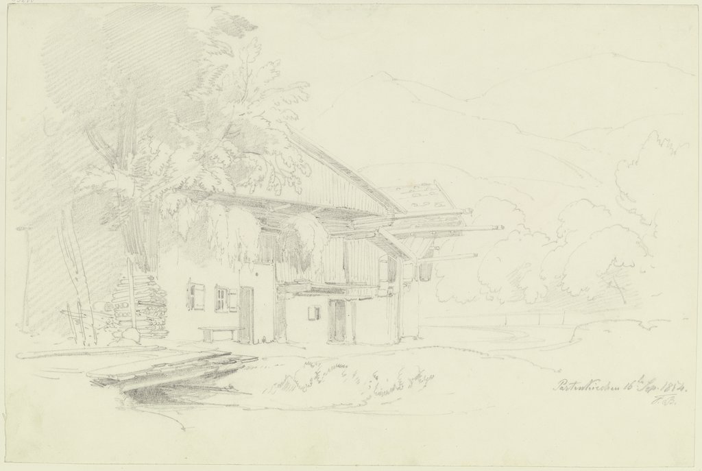 Farmstead in Partenkirchen, Fritz Bamberger