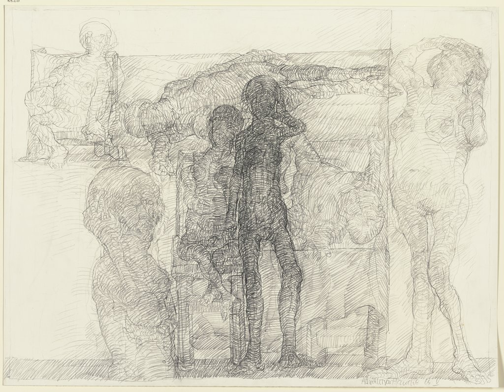 Group of figures, Albrecht von Hancke