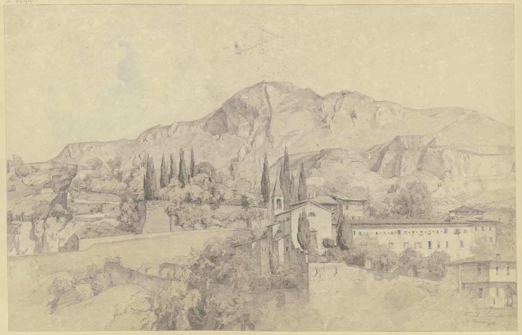 Monastery near Trient, Fritz Bamberger