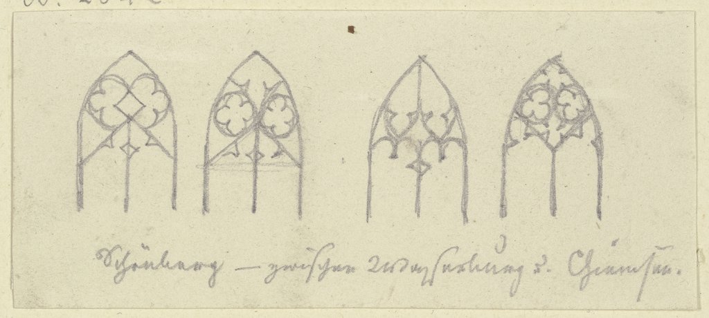 Maßwerkfenster in Schönberg, Karl Ballenberger