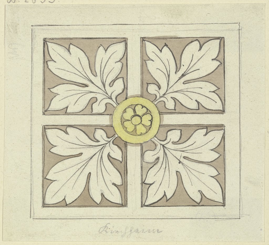 Ornament from Kirchheim, Karl Ballenberger