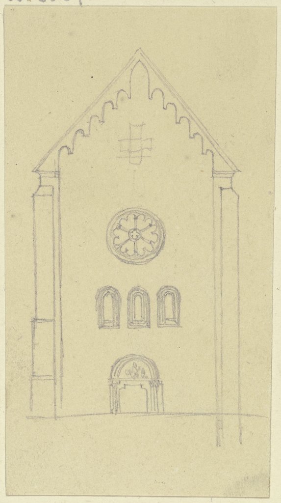 Church facade, Karl Ballenberger