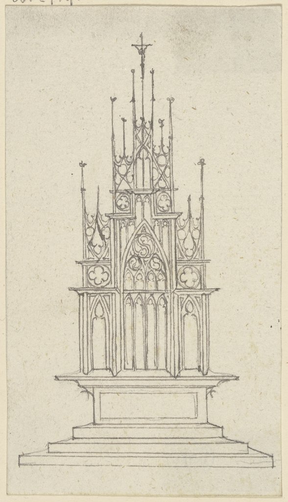 Gothic retable, Karl Ballenberger