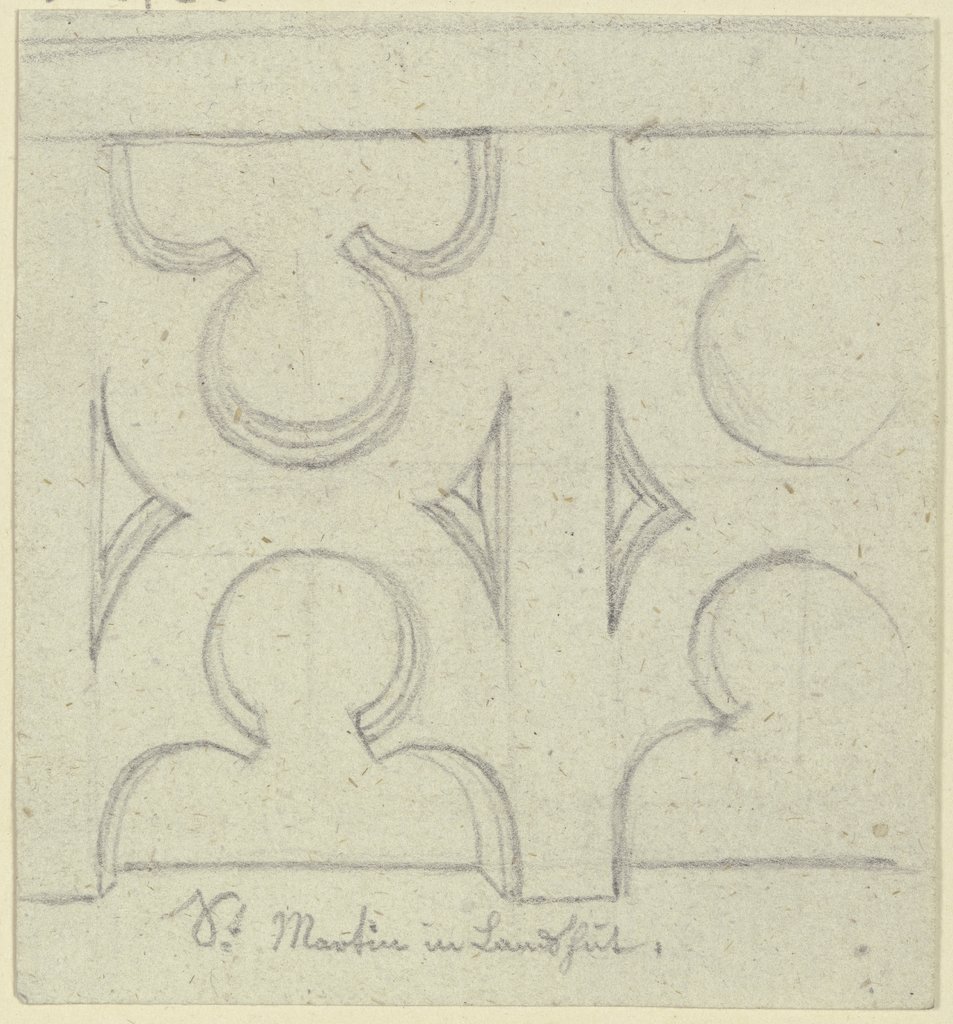 Section of a parapet (?), Karl Ballenberger