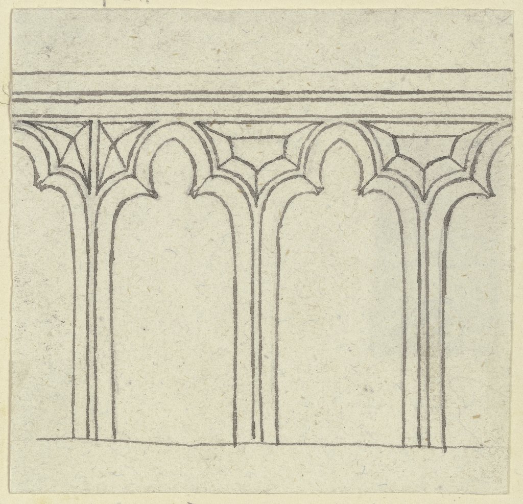 Section of a parapet (?), Karl Ballenberger