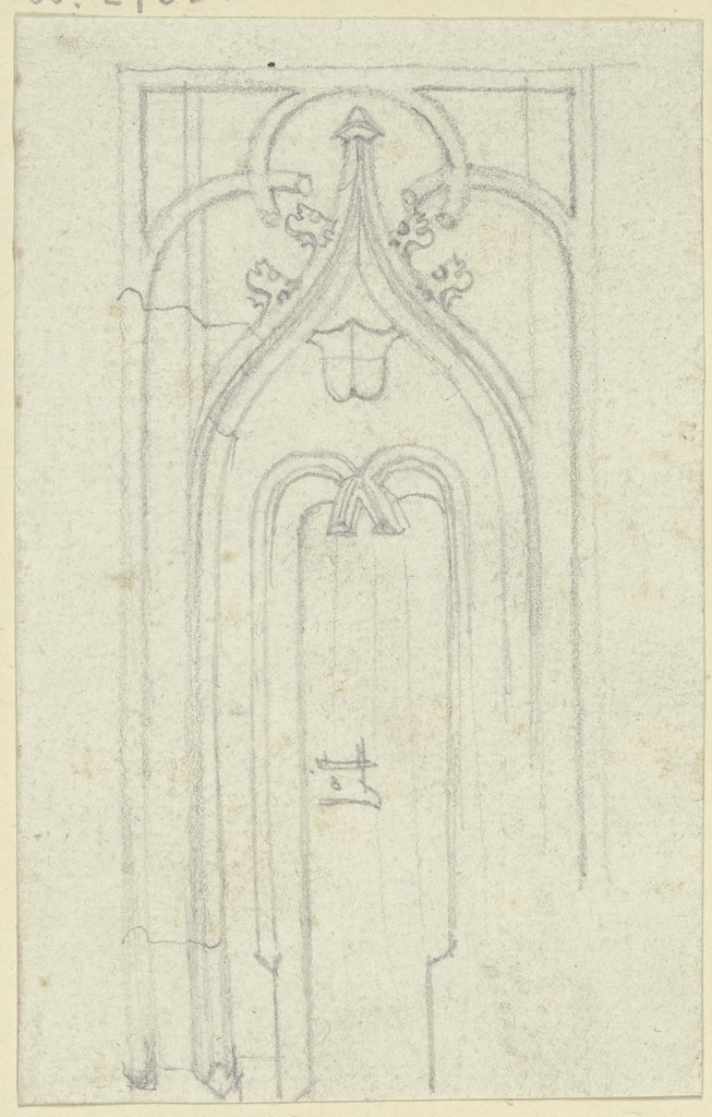 Gothic portal, Karl Ballenberger