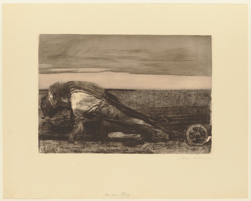 The Ploughmen, Käthe Kollwitz