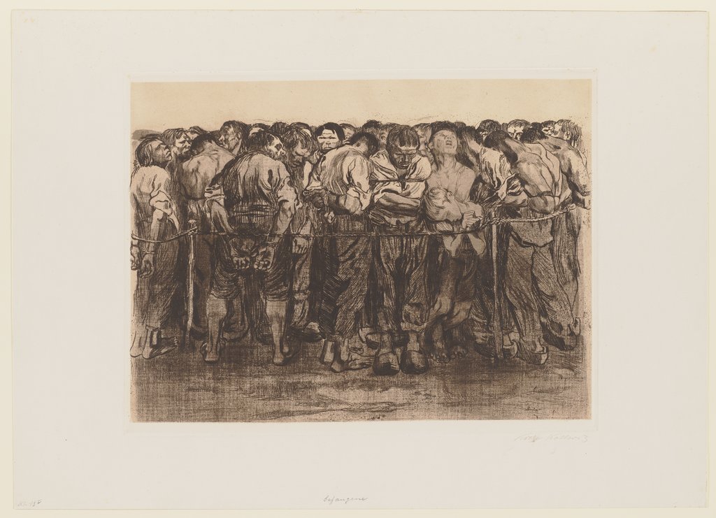 The Prisoners, Käthe Kollwitz