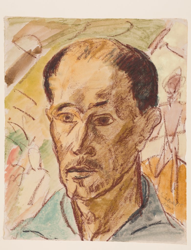 Self-portrait, Erich Heckel