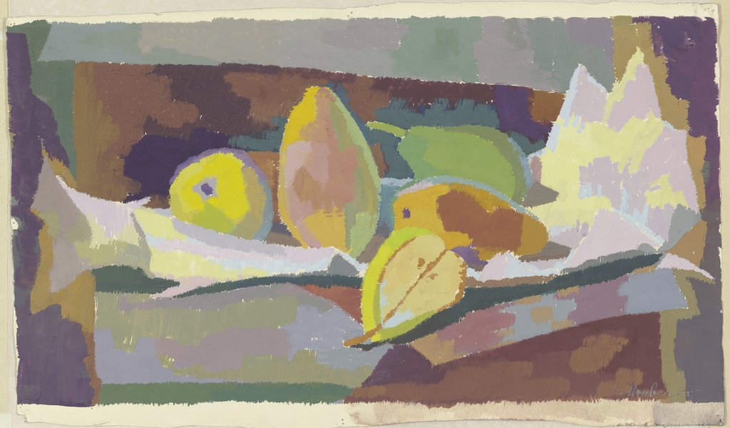 Still life with pears, Maria Houben