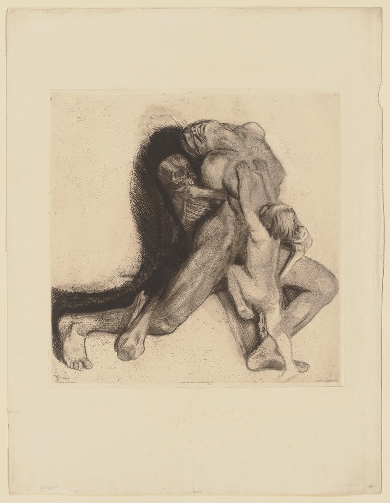 Death and Woman, Käthe Kollwitz