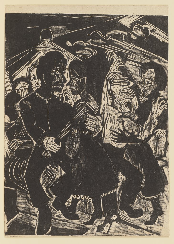 Bauerntanz, Ernst Ludwig Kirchner