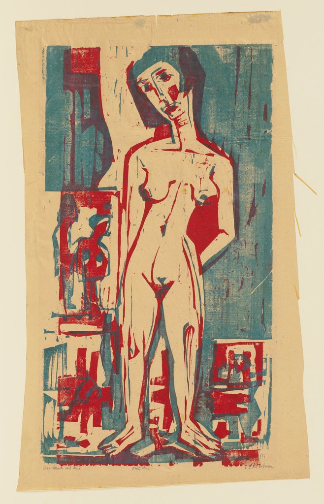 Nackte Lena, Ernst Ludwig Kirchner