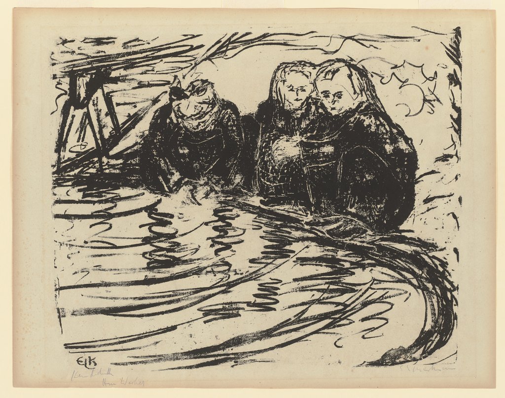 Am Weiher, Ernst Ludwig Kirchner