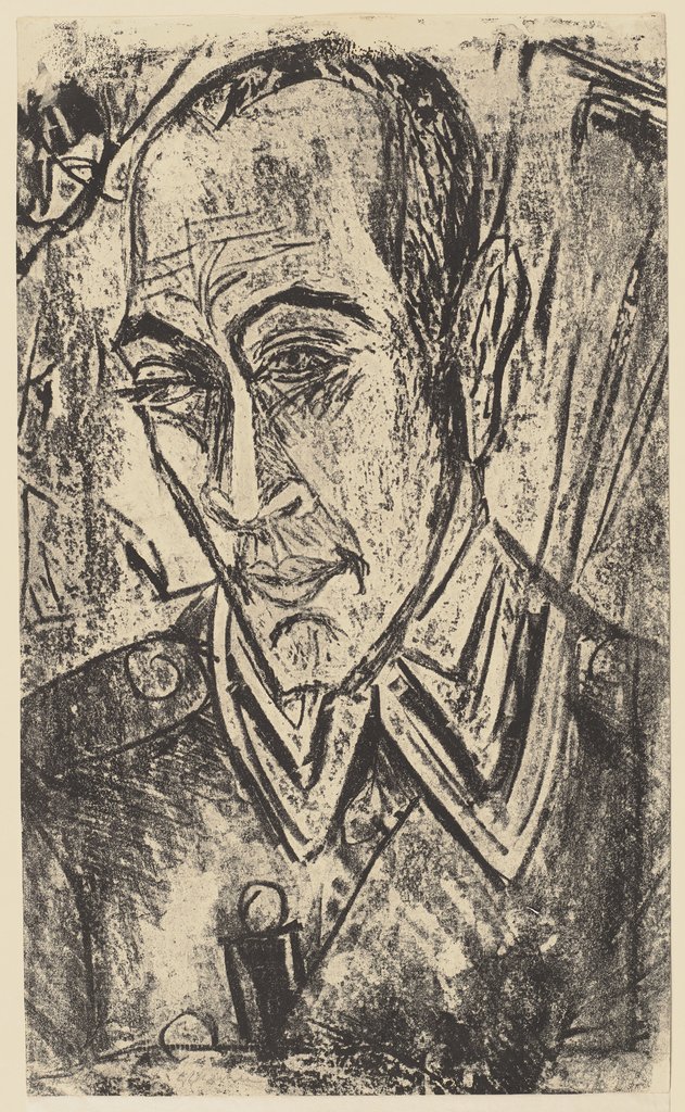 Porträt Hugo Biallowons, Ernst Ludwig Kirchner