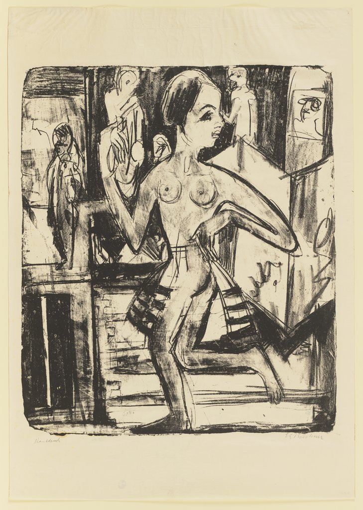 Nackttänzerin, Ernst Ludwig Kirchner